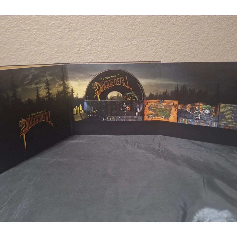 The Elder Scrolls Anthology PC Complete Collection Arena Daggerfall Skyrim Maps